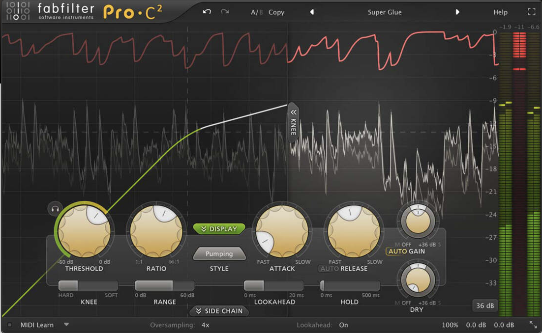 Fabfilter Pro-C 2 compressor